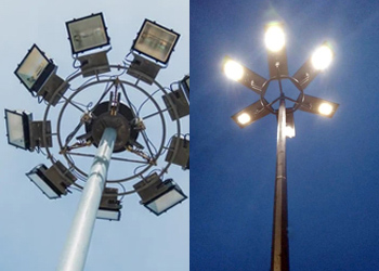 high mast light